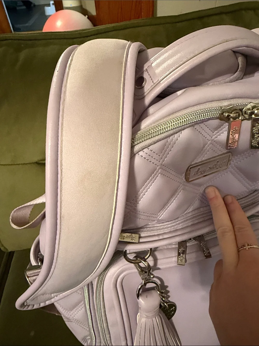 RARE Itzy Ritzy Meadows Boss Plus Diaper Bag